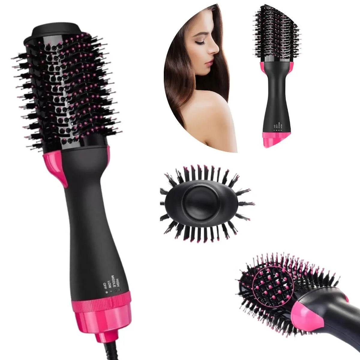 Secador Cepillo One Step Alisador 3 Nive