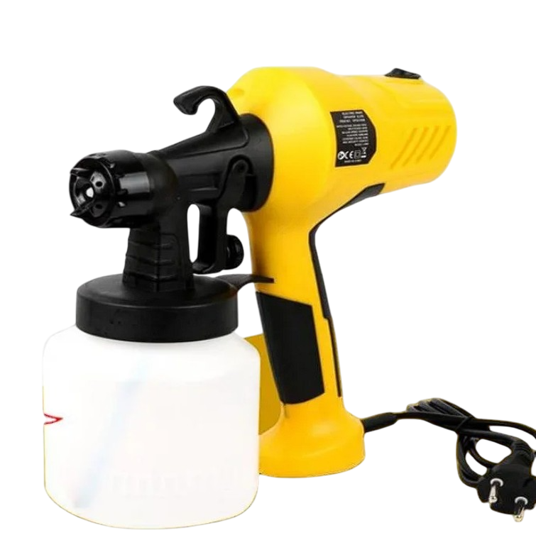 Kit de Pintura Eléctrica con Pistola Pulverizadora + Careta Protectora Facial