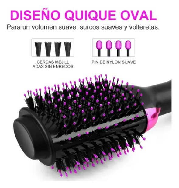 Secador Cepillo One Step Alisador 3 Nive
