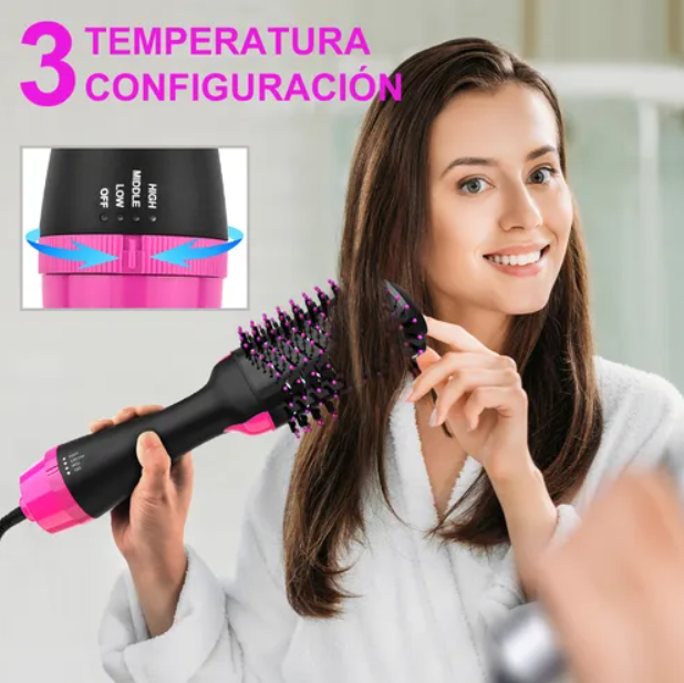 Secador Cepillo One Step Alisador 3 Nive
