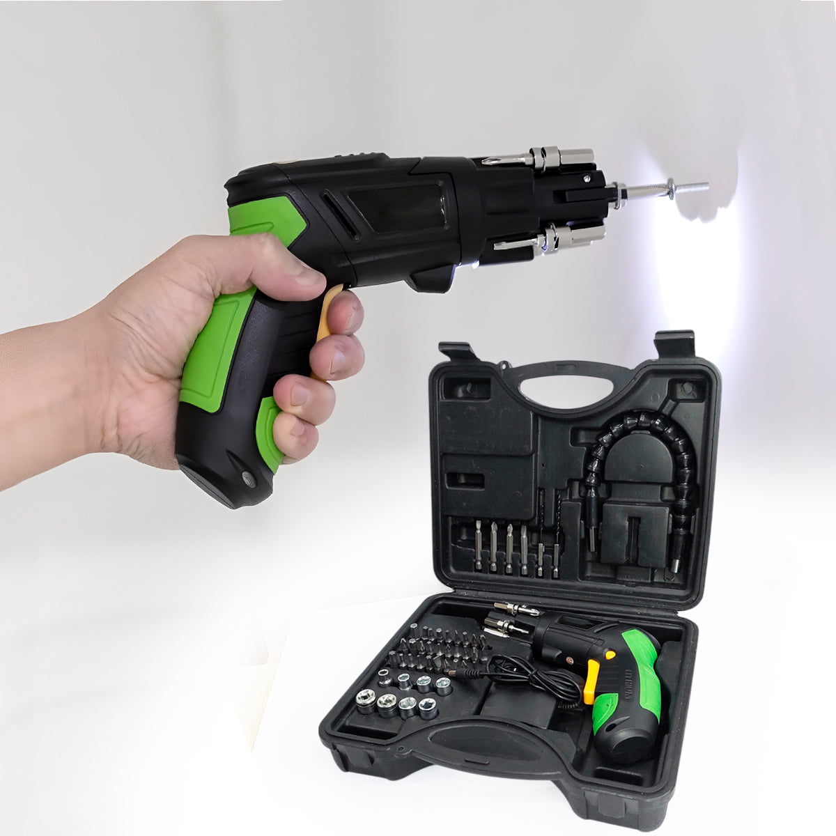 Destornillador Inalámbrico Juego 52pcs Eléctrico F14261-17