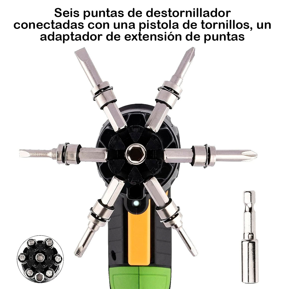 Destornillador Inalámbrico Juego 52pcs Eléctrico F14261-17
