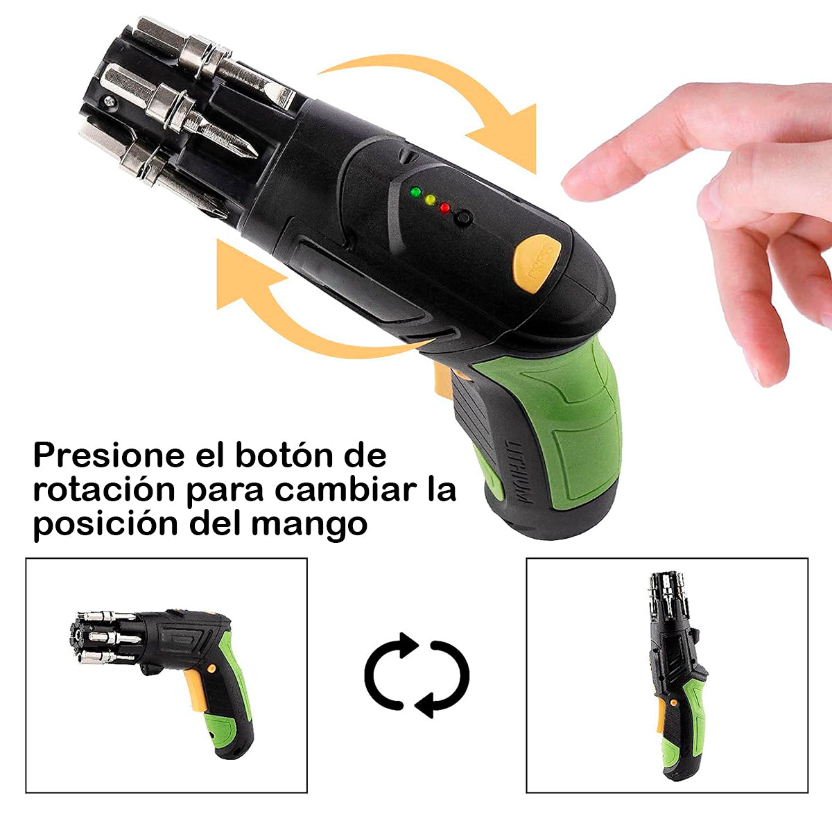 Destornillador Inalámbrico Juego 52pcs Eléctrico F14261-17
